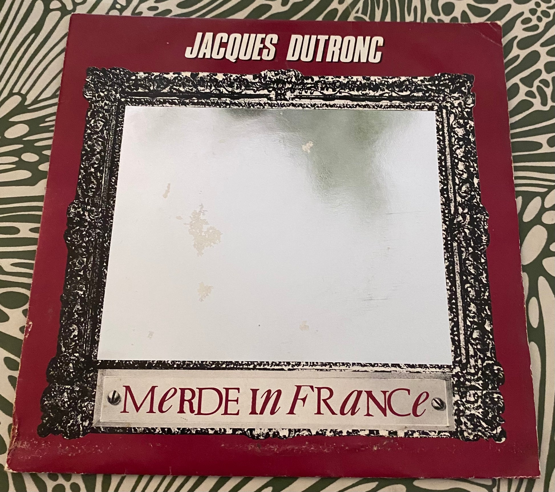 Disque vinyle 45 Tours Jacques Dutronc. Merde in France