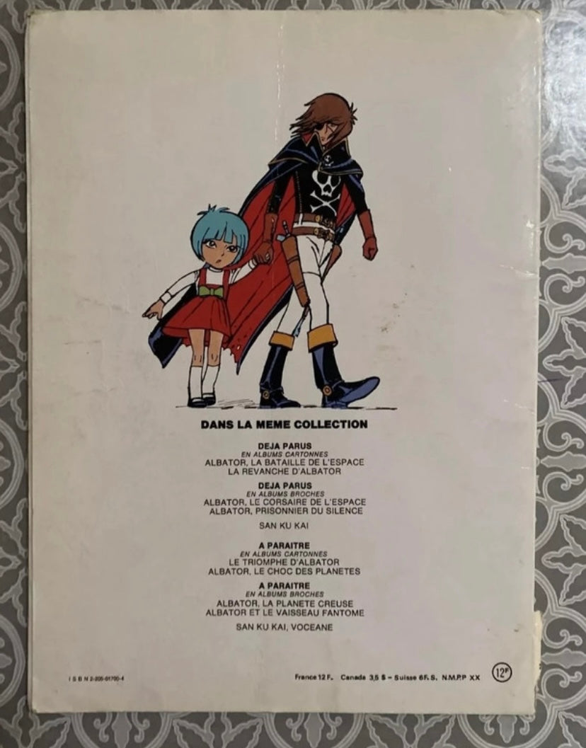 BD Albator. Prisonnier du silence numéro 2 Antenne 2. 1979