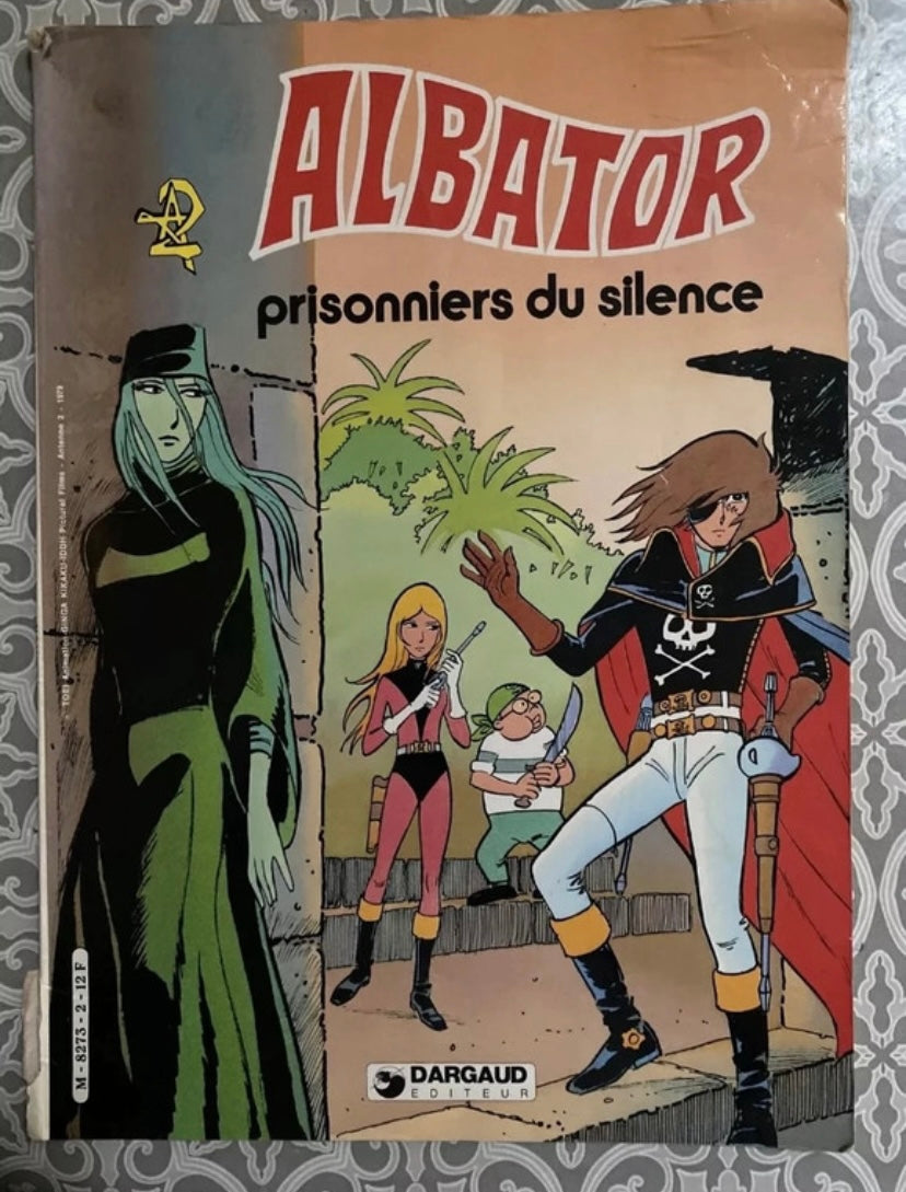 BD Albator. Prisonnier du silence numéro 2 Antenne 2. 1979