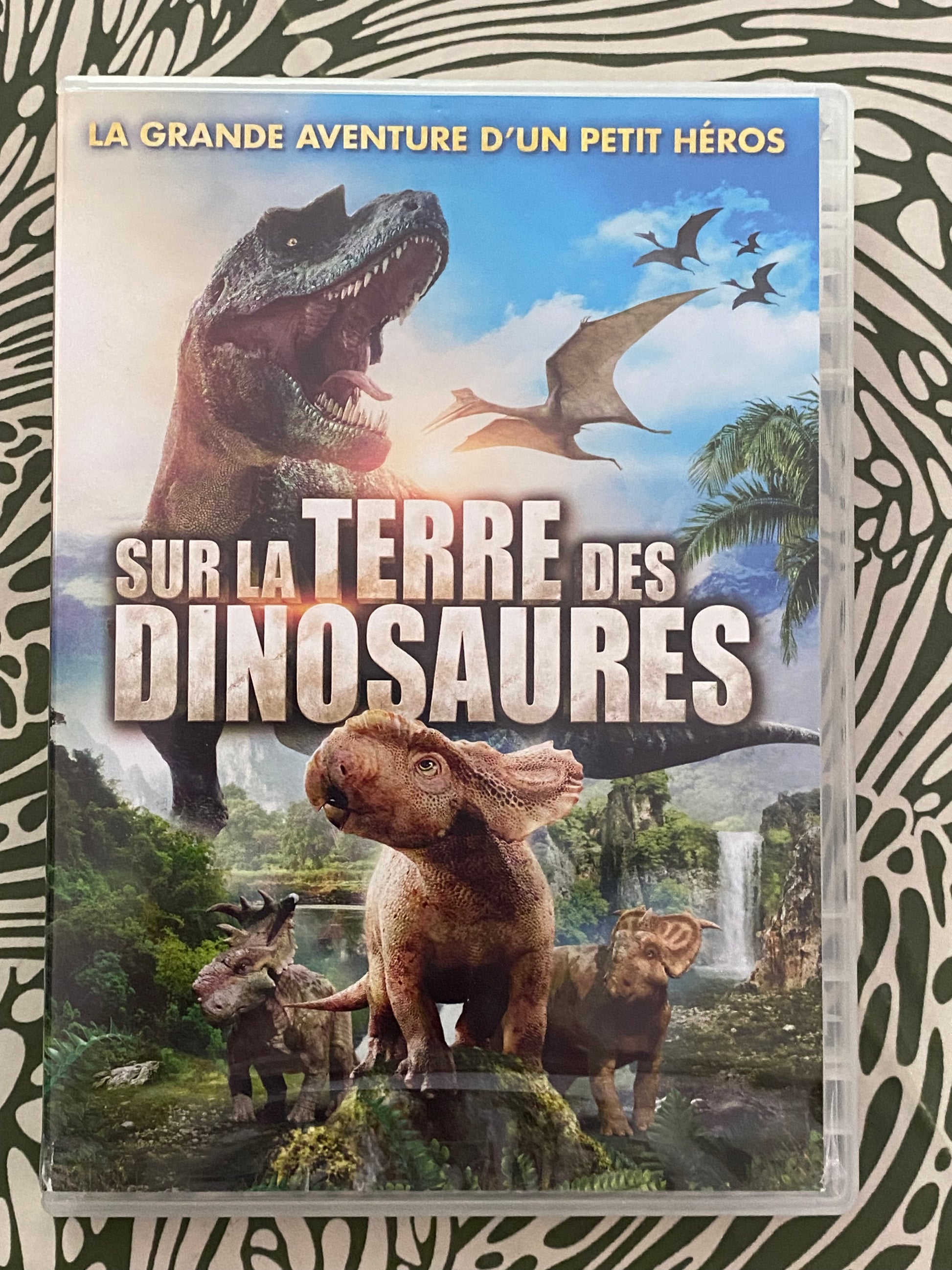 DVD film. Sur la terre des Dinosaures