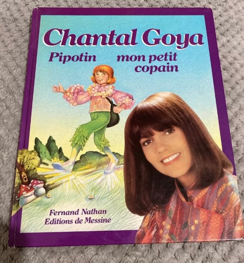 Livre Bd Chantal Goya. Pipotin mon petit copain 1980