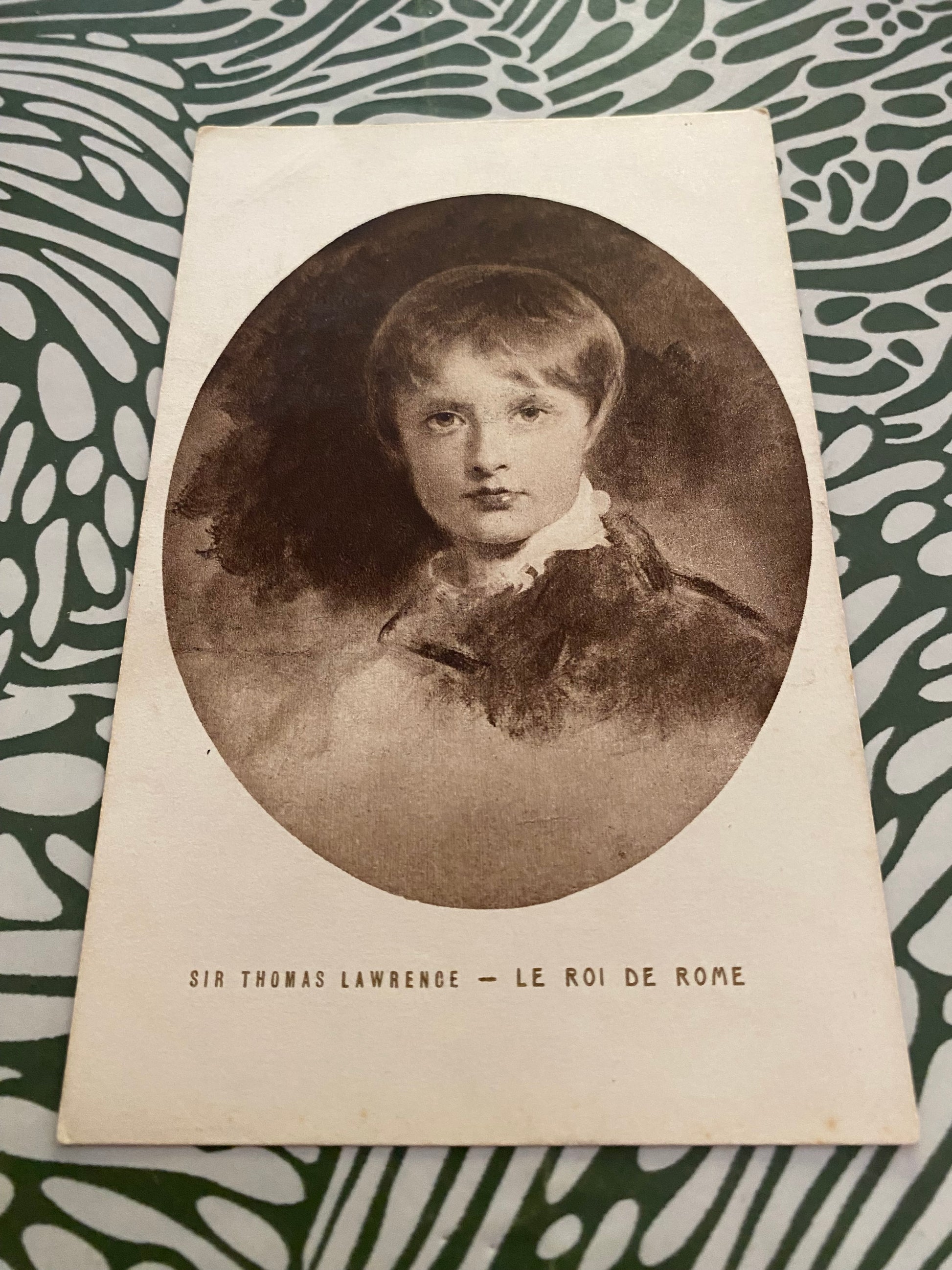 Carte postales Sir Thomas Lawrence. Le roi de Rome