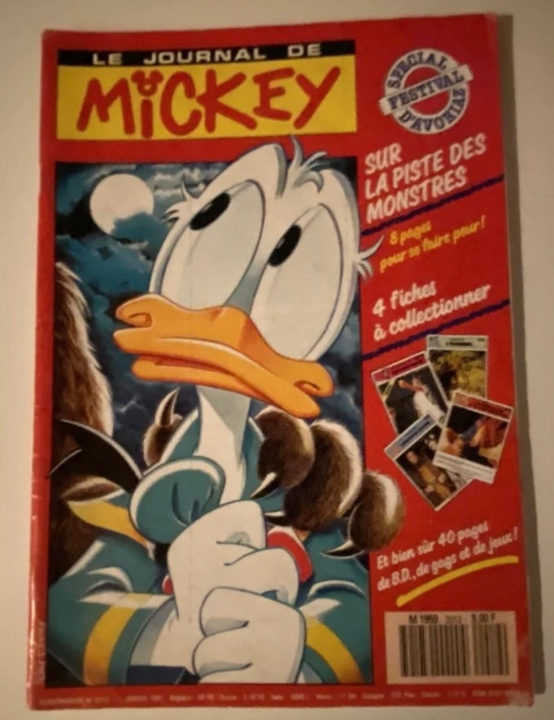Bd ancienne le journal de Mickey numéro 2012