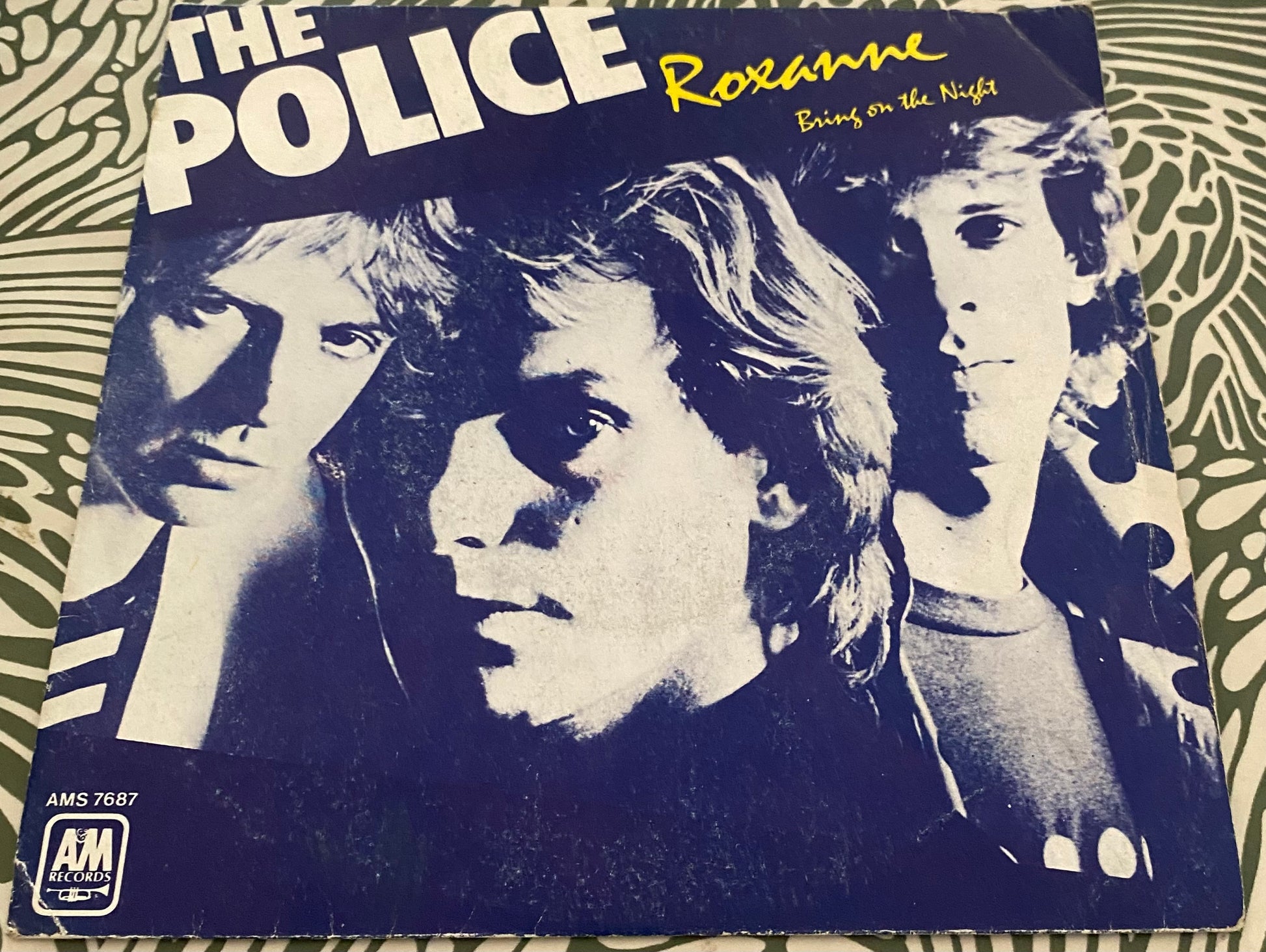 Disque vinyle 45 Tours The Police. Roxane 1979
