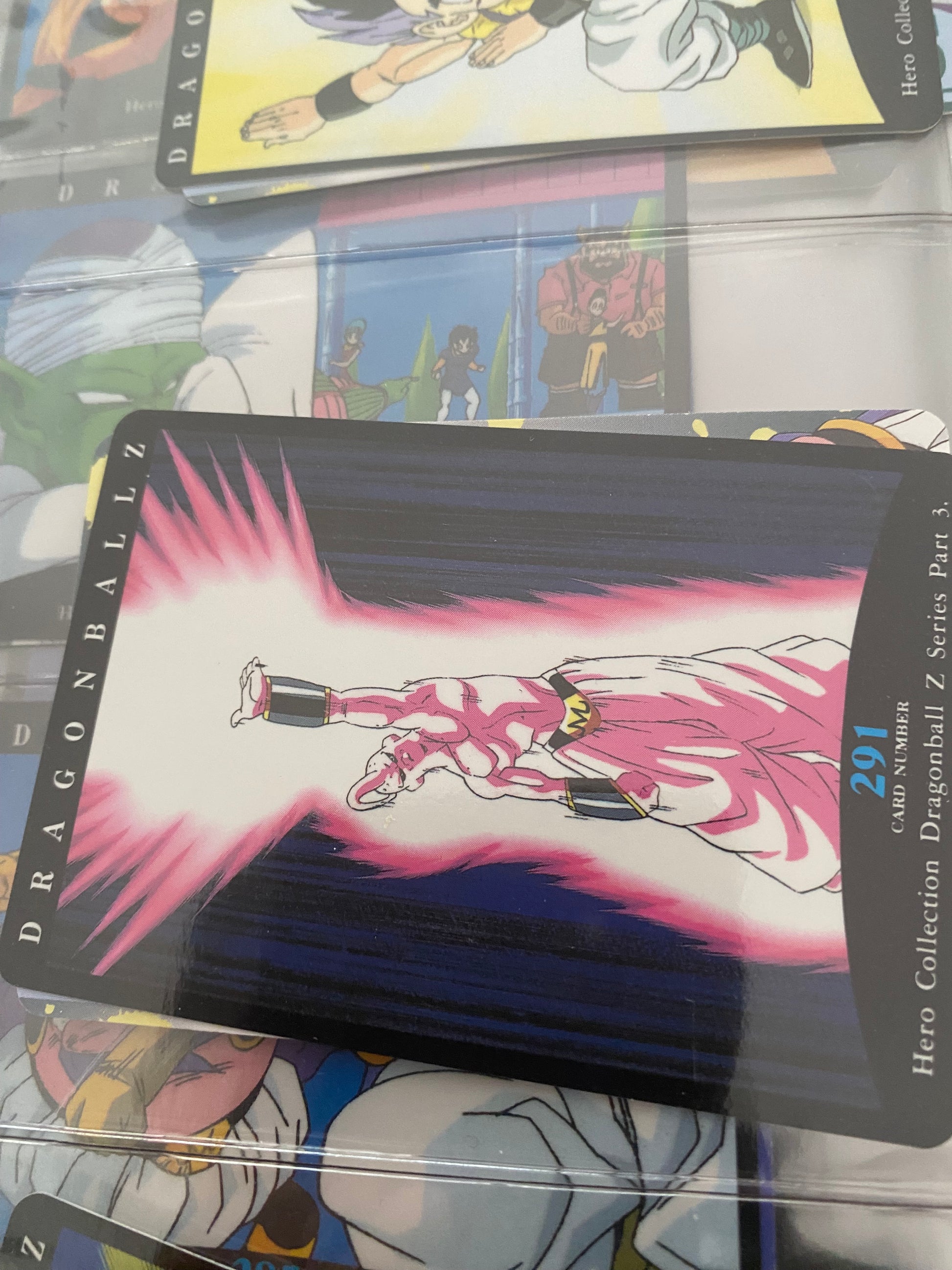 Dragon Ball Z part 3 cartes de collection numéro 290.291.292 Lot de 3