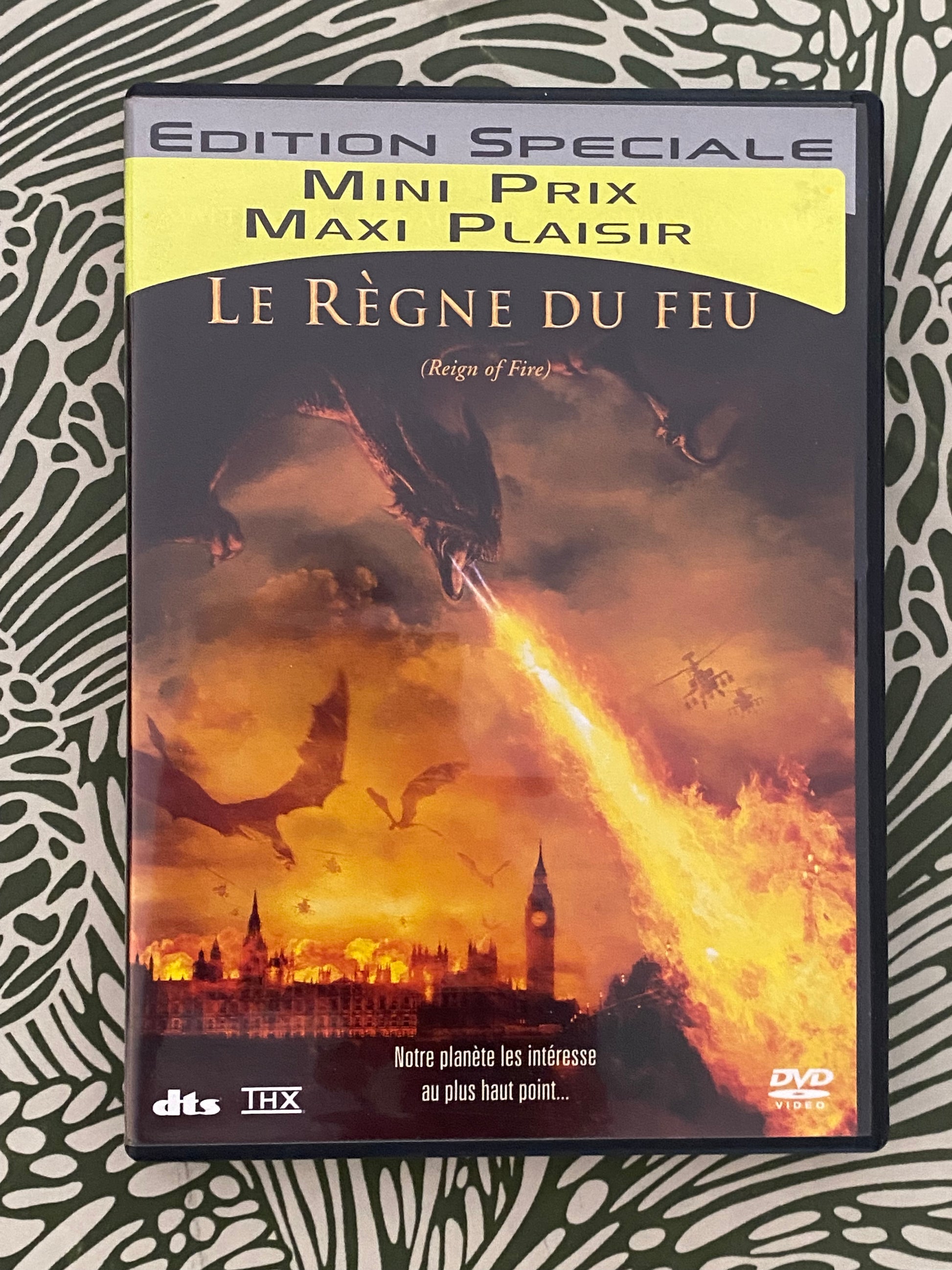 DVD film. Le règne du Feu.
