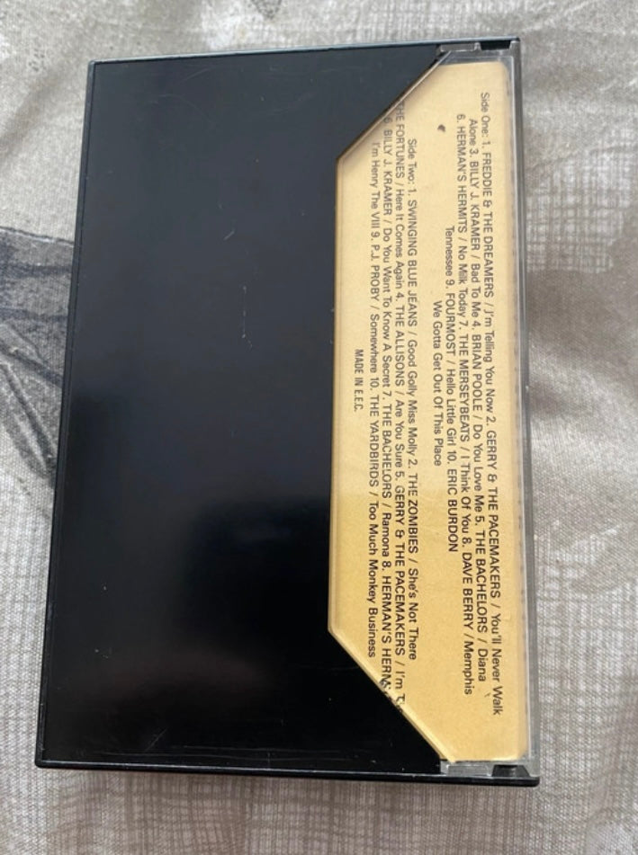 Cassette audio British Pop