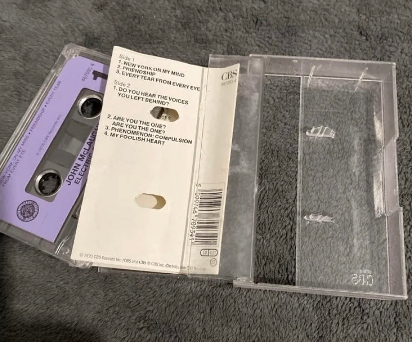 Cassette audio Johnny Mclaughlin Electric Guitarist