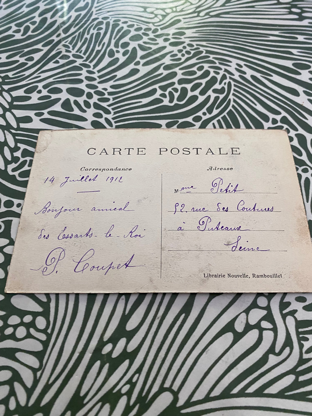 Carte postale ancienne Coignieres vue d’ensemble