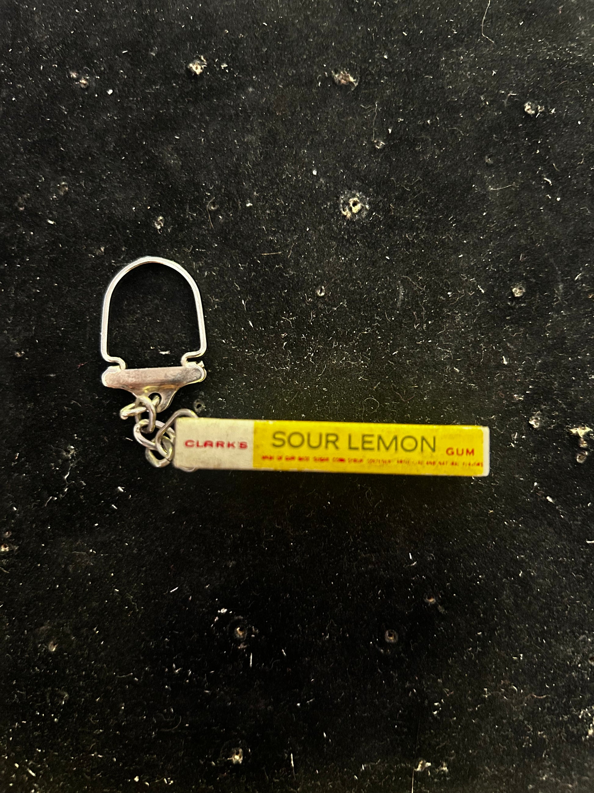 Porte clés ancien Clarks Sour Lemon Gum