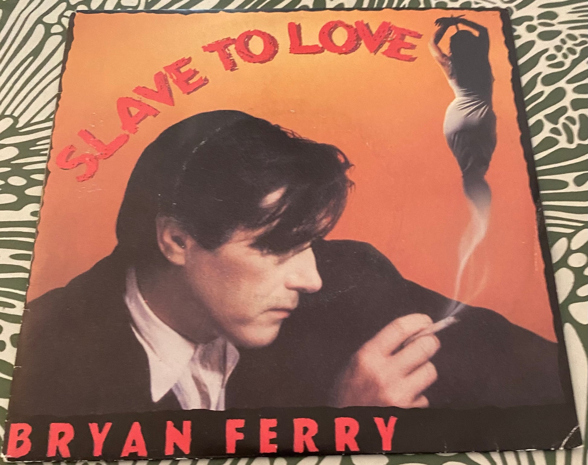 Disque vinyle 45 tours Bryan Ferry. Slave to Love