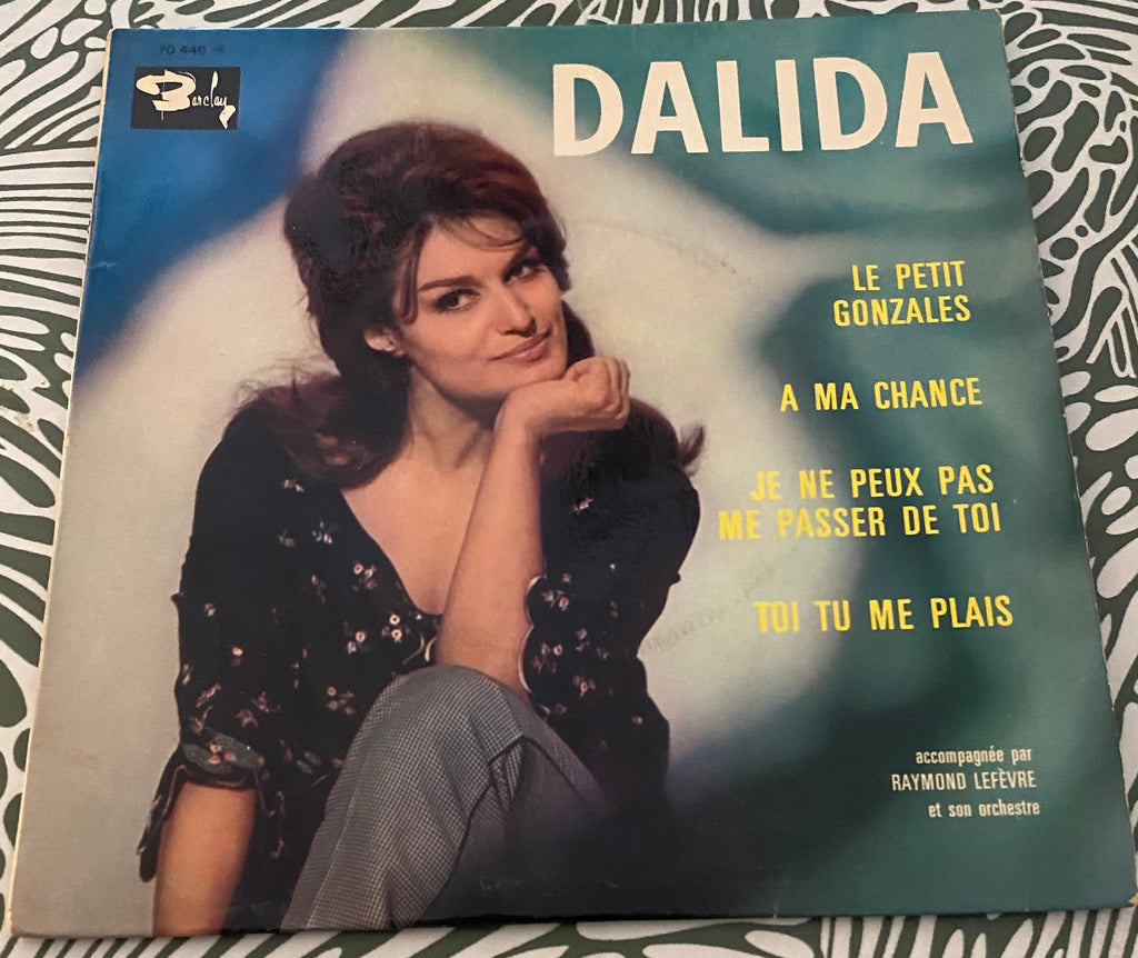 Disque vinyle 45 Tours Dalida. Le petit gonzales