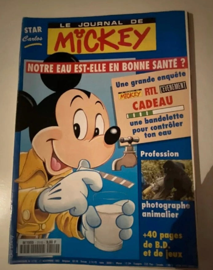 Bd ancienne le journal de Mickey numéro 2110