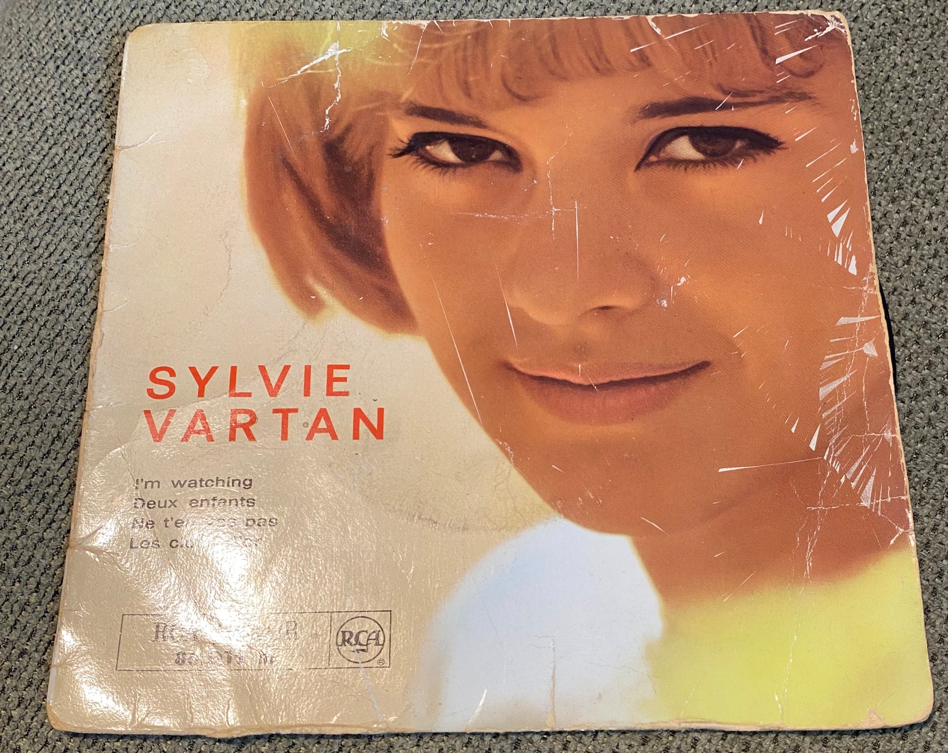 Disque vinyle 45 tours Sylvie Vartan. I ´Watching.
