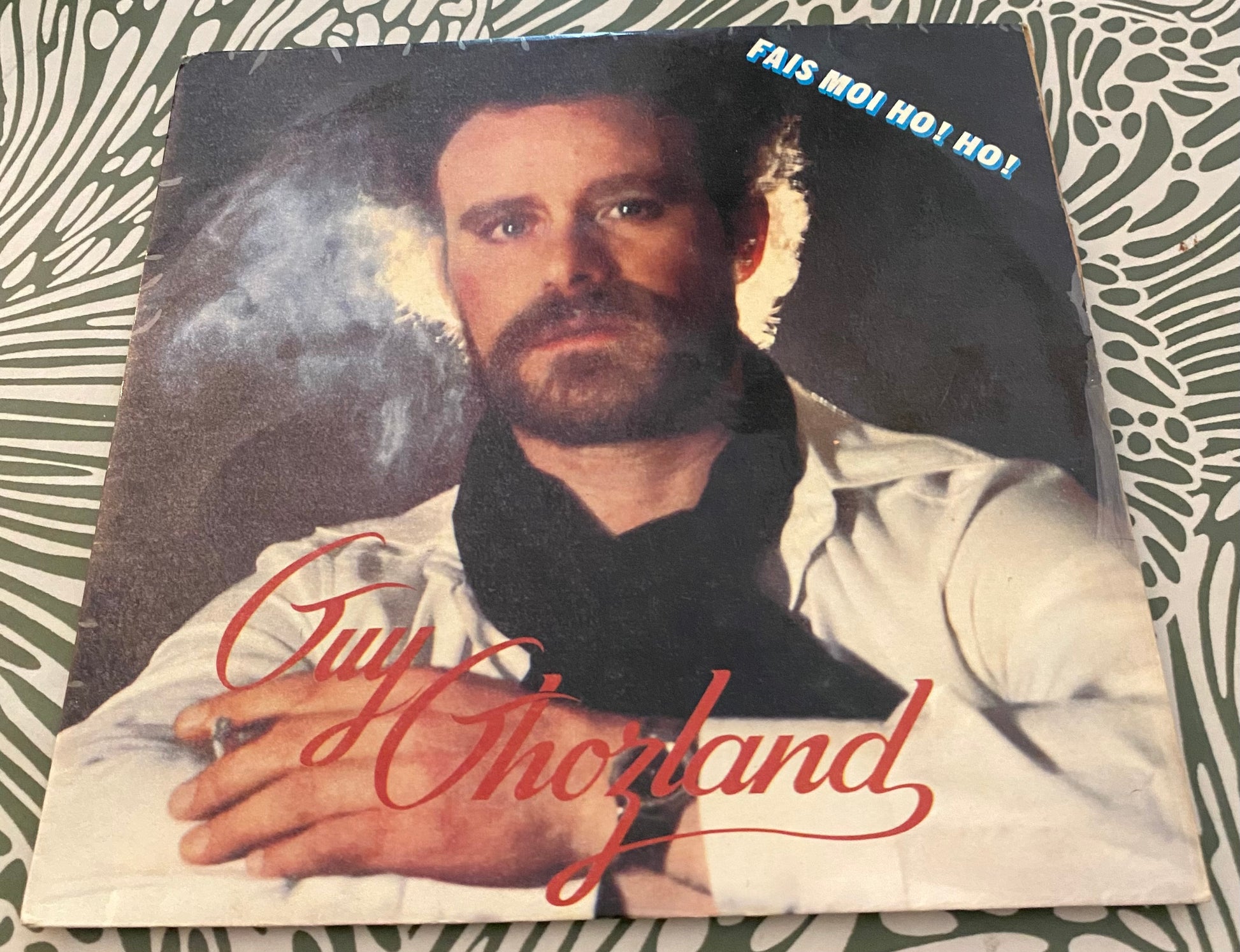 Disque vinyle 45 Tours Guy Ghozland Fais moi Ho! Ho! Dedicacé