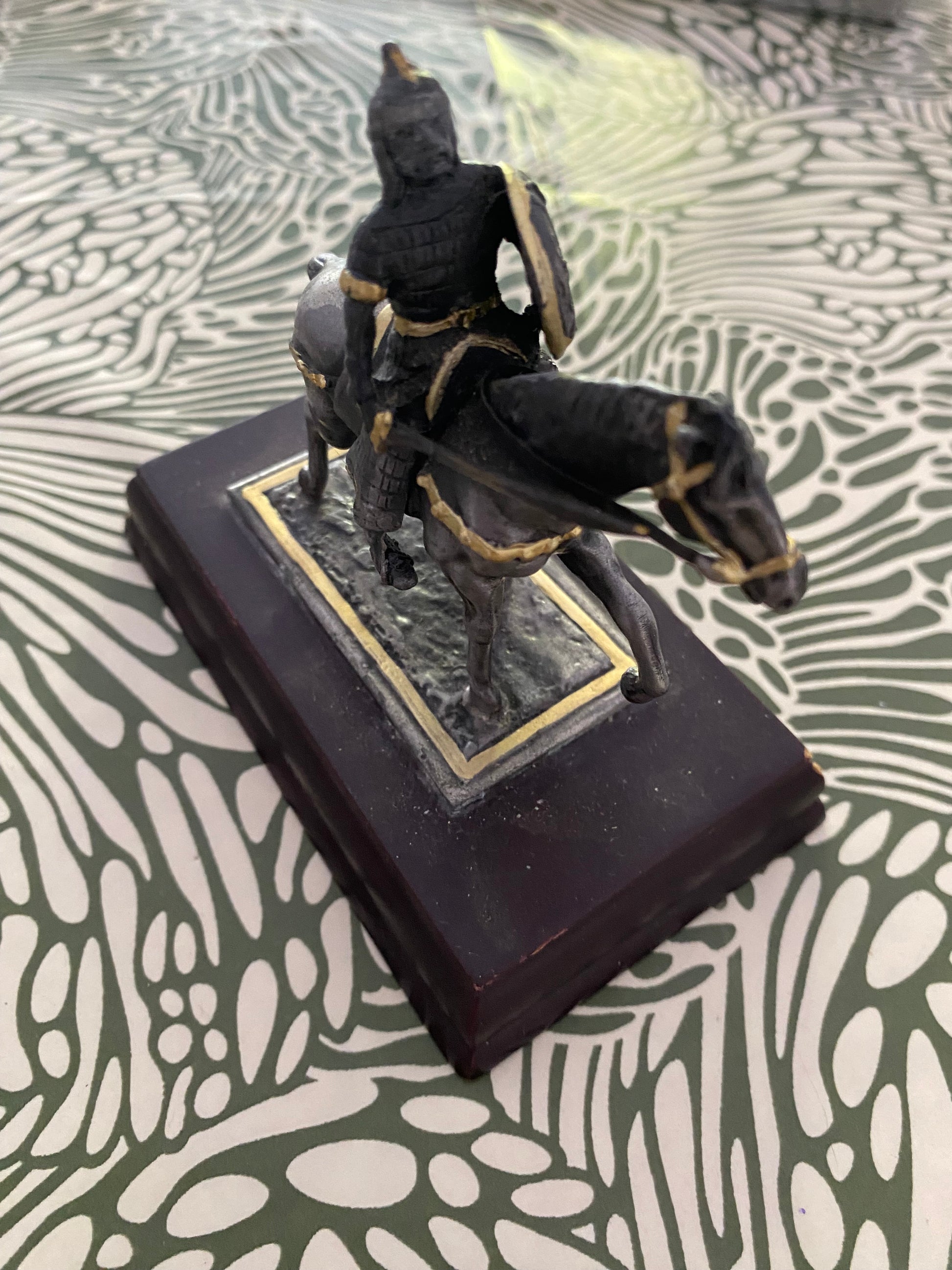 Figurine Les Grands Conquérants. Gengis Khan. En plomb