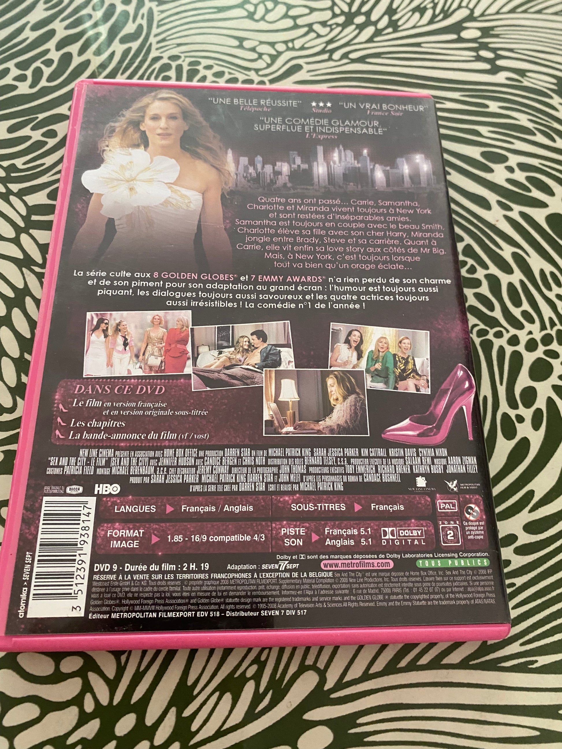 DVD film Sex And The City