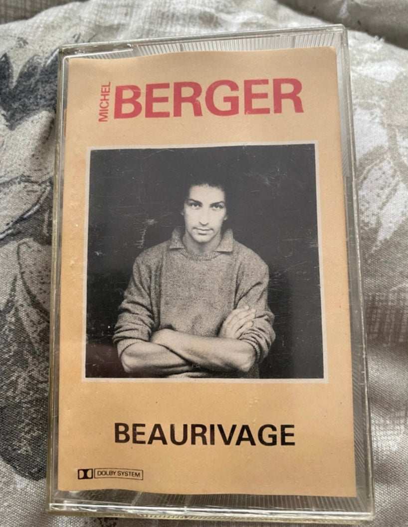 Cassette audio Michel Berger Beaurivage