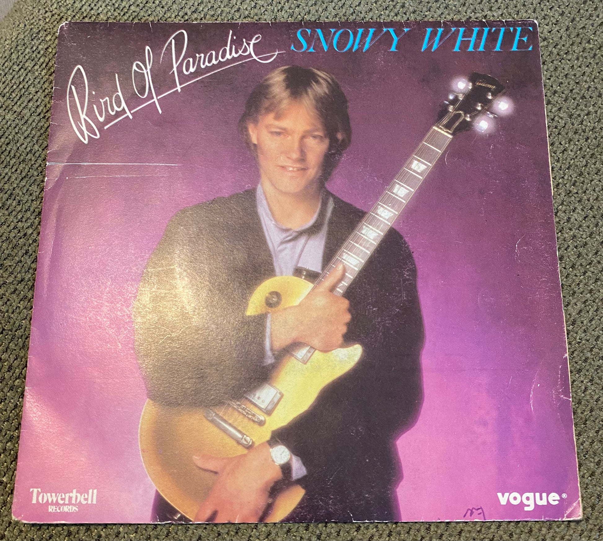 Disque vinyle 45 tours Bird Of Paradise. Snowy White.