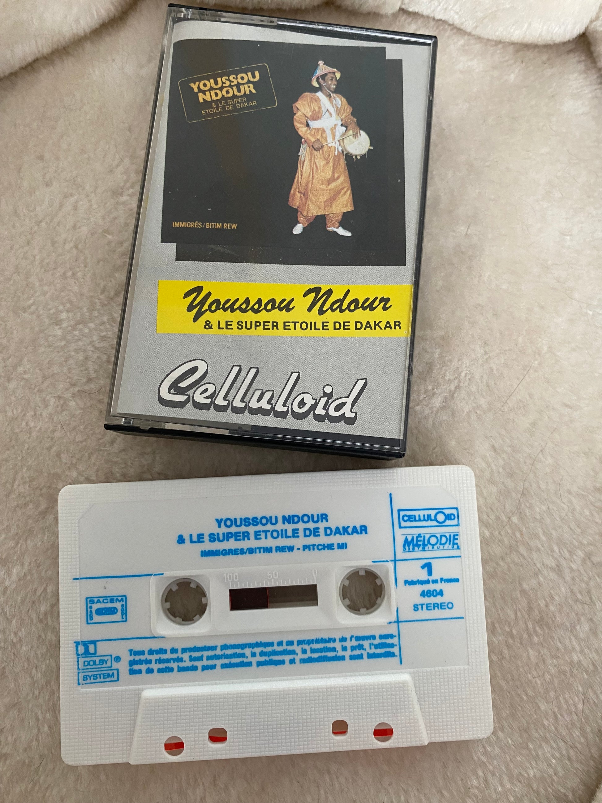 Cassette audio Youssou Ndour & le super étoile de Dakar.