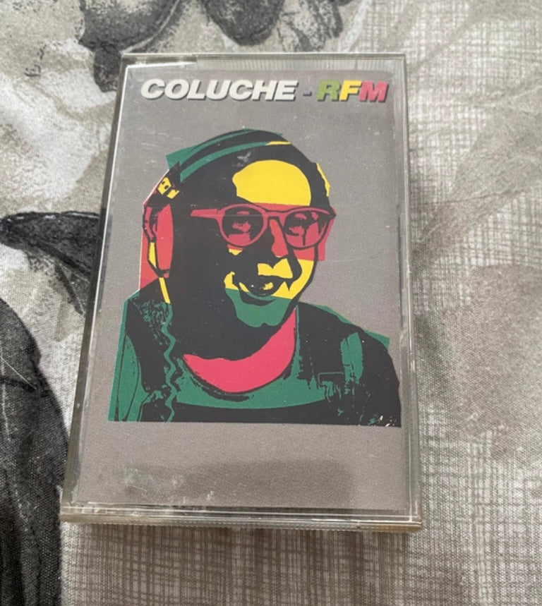 Cassette audio Coluche. RFM