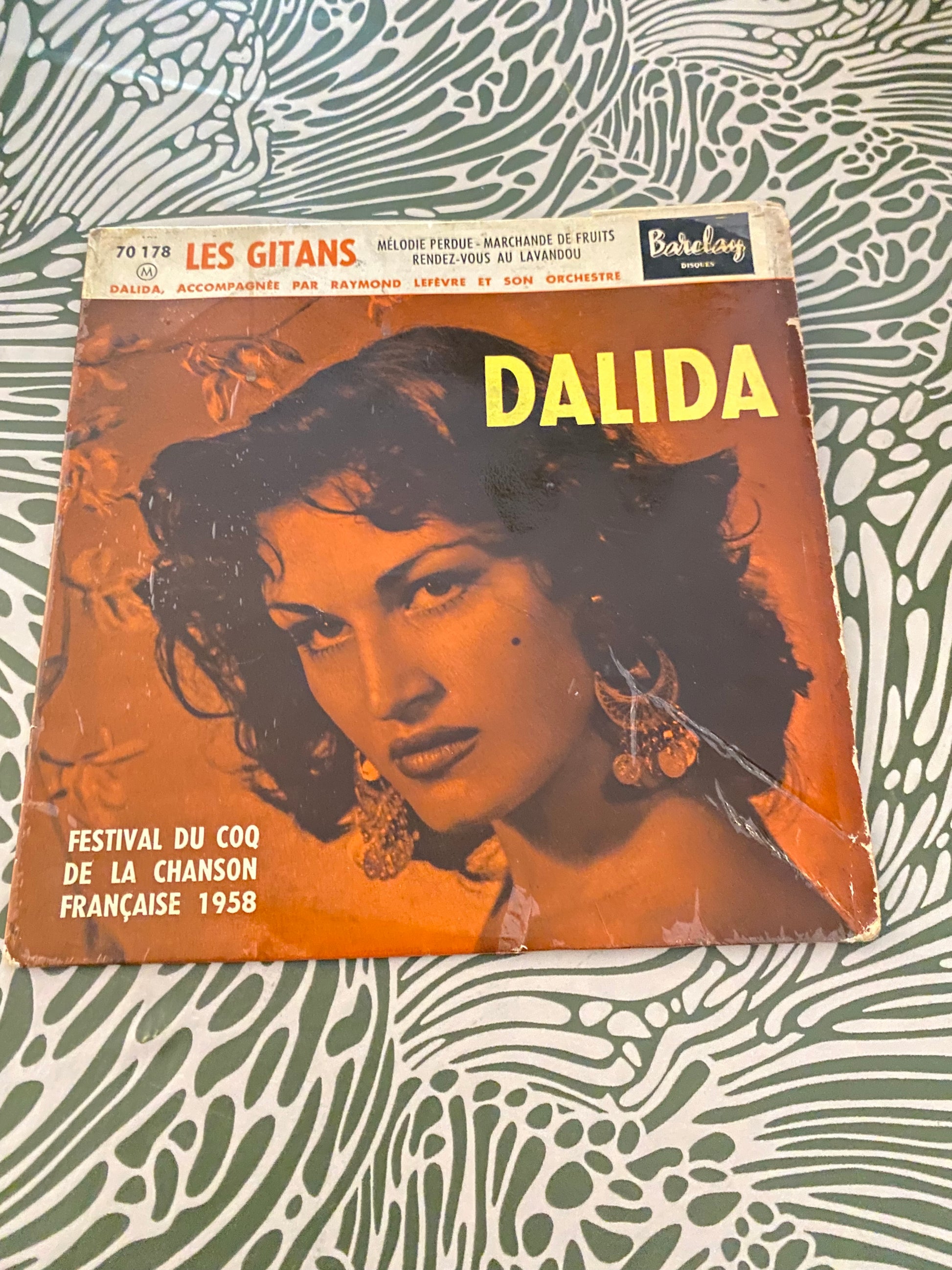 Disque vinyle Dalida - les gitans - 70178 M Barclay