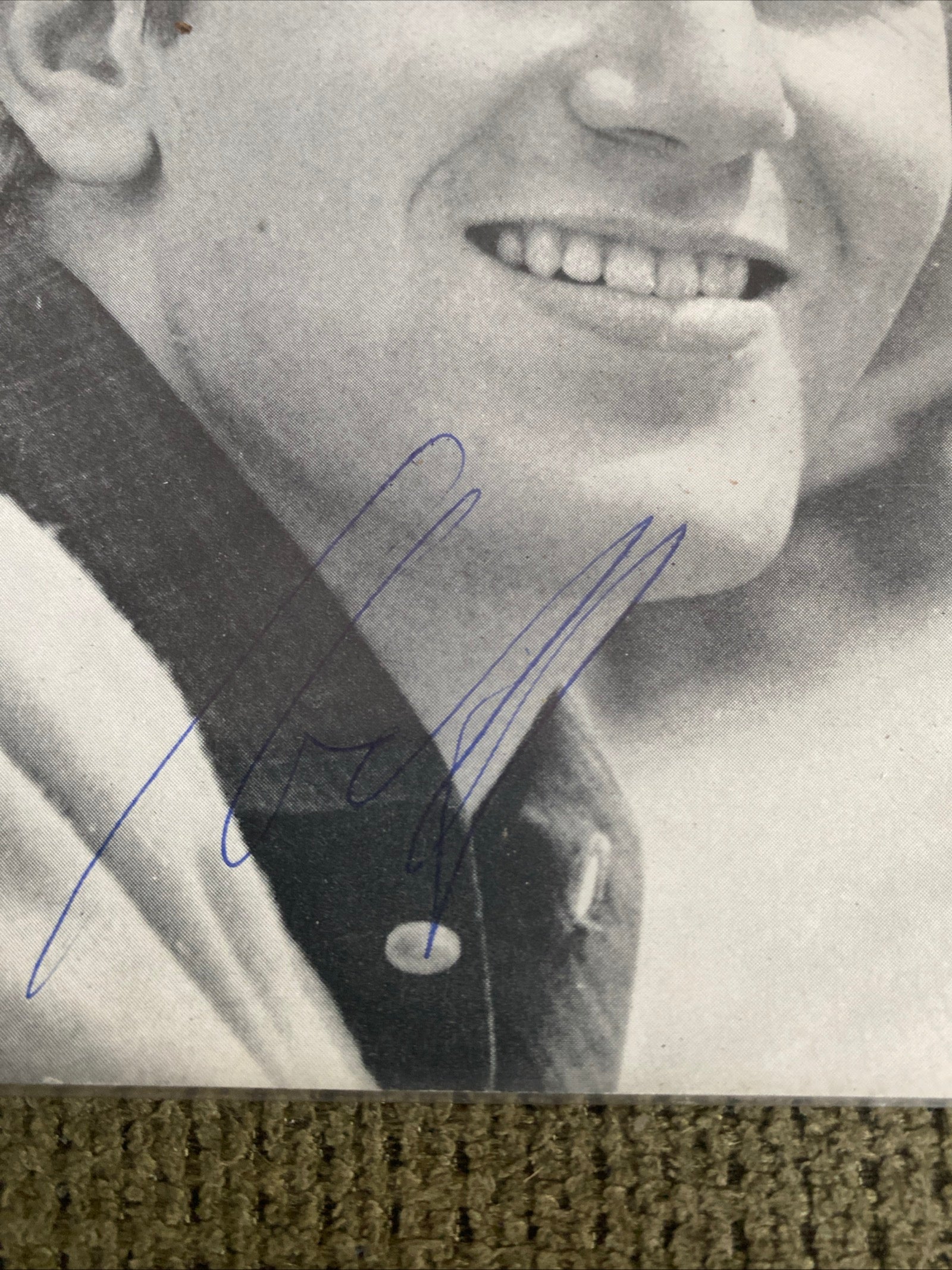 Carte postale carte promo dédicacée STEFF
