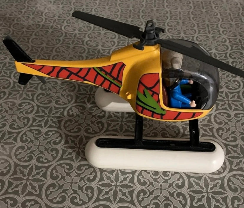 Playmobil hélicoptère hydro ancien