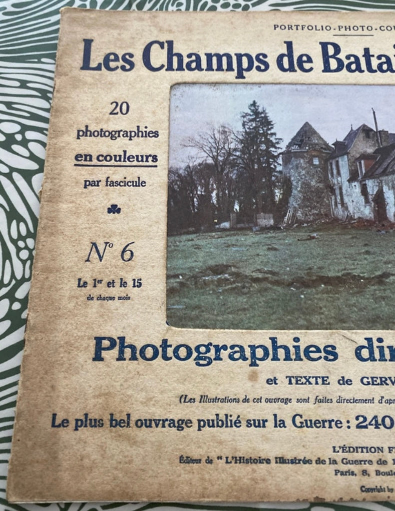 Revue Portfolio les champs de bataille de la Marne numéro 6 début 1900