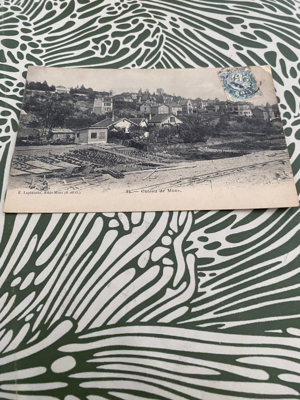 Carte postale ancienne coteau de Mons.