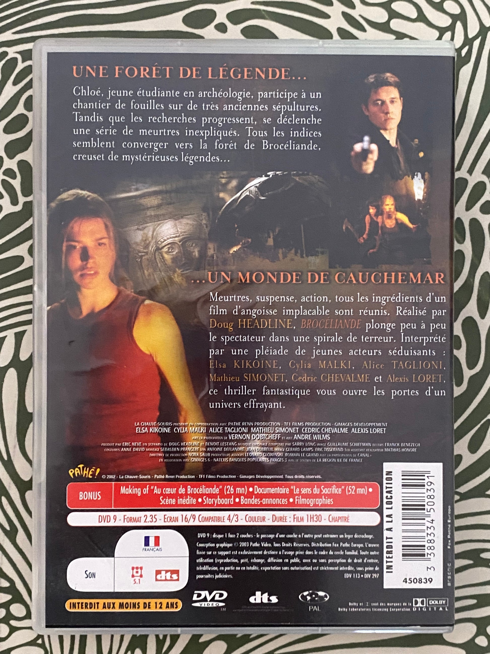 DVD film. Broceliande