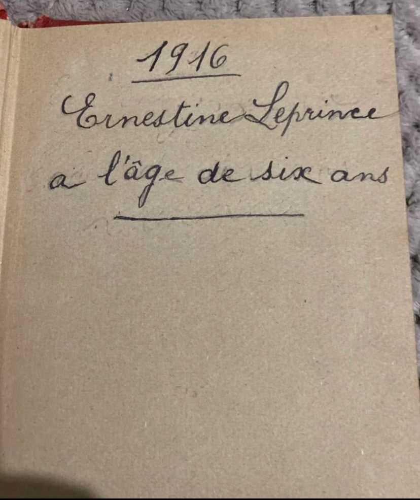 Livre ancien Lunette de la Grand Maman 1914.