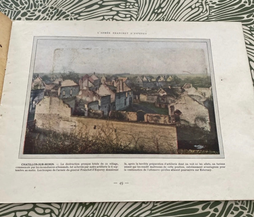 Revue Portfolio les champs de bataille de la Marne. Numéro 4. Début 1900