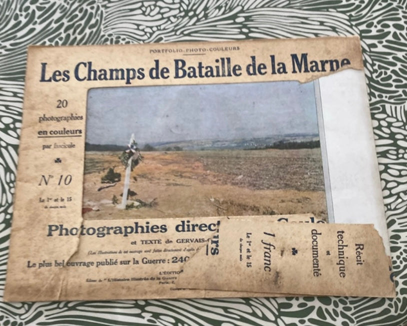 Revue Portfolio les champs de bataille de la Marne. Numéro 10. Début 1900