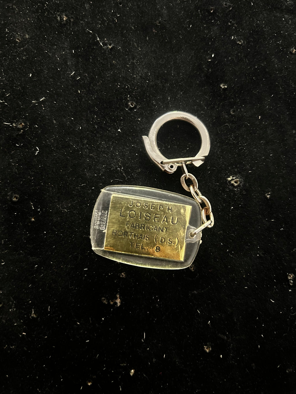 Porte clefs Joseph Loiseau. Fabricant. Lapratic