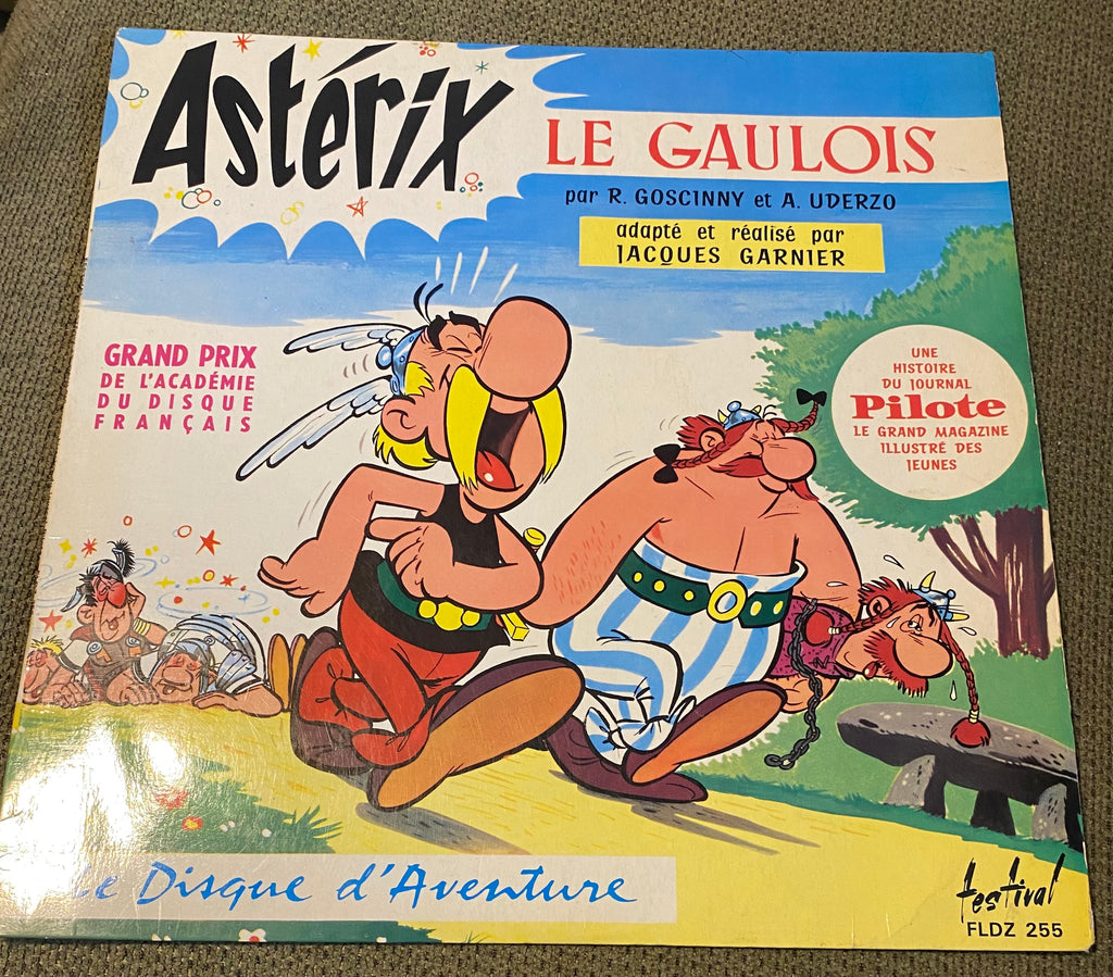 Disque vinyle 33 tours Asterix Le Gaulois par Rigoscinny et A. Uderzo