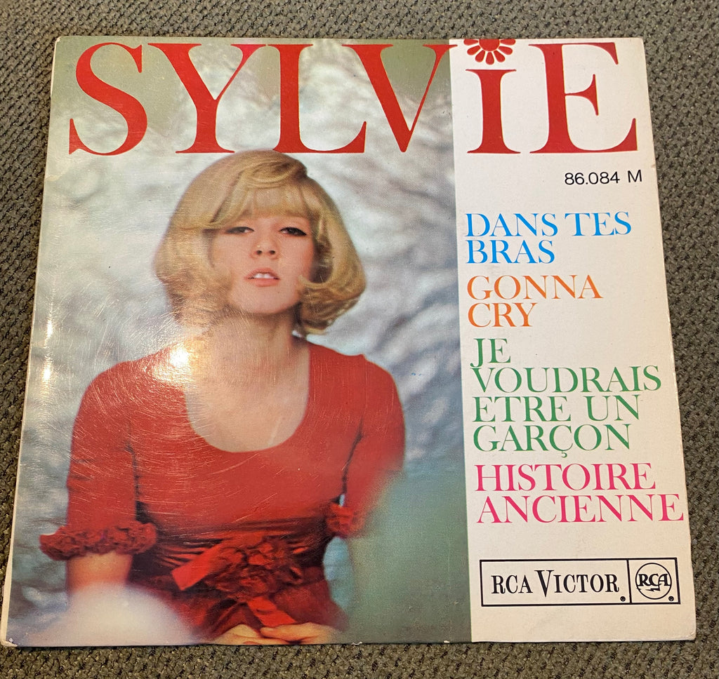 Disque vinyle 45 tours Sylvie Vartan. Dans tes bras.