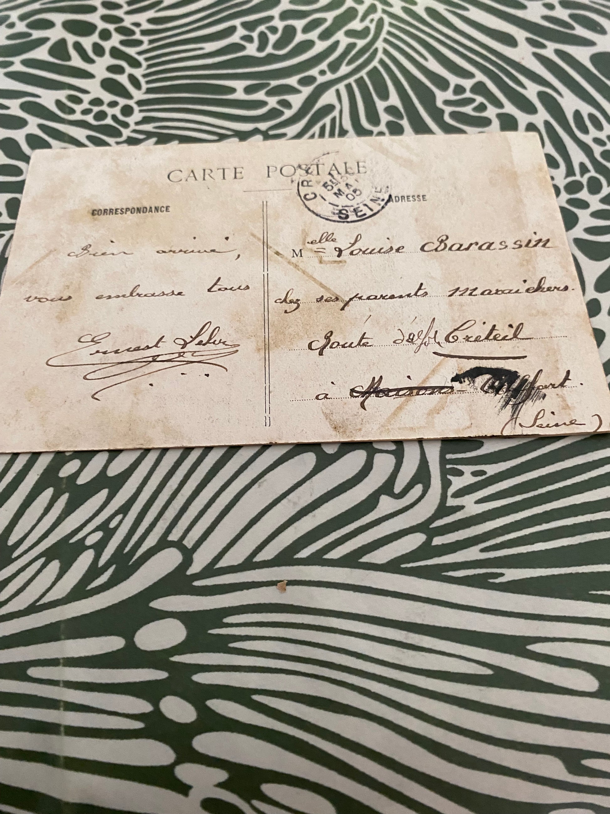Carte postale Vichy 1905