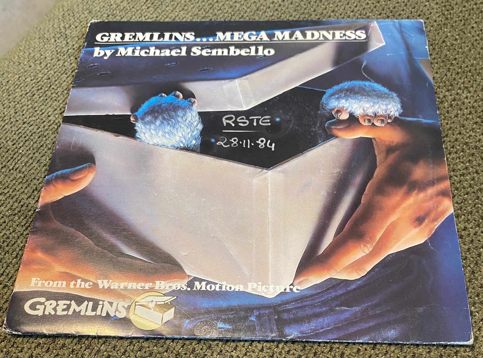 Disque vinyle 45 tours Gremlins bande originale du film 1984