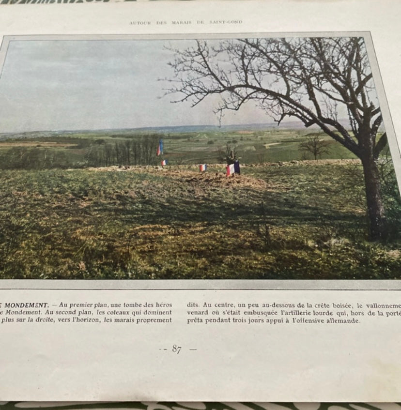 Revue Portfolio les champs de bataille de la Marne numéro 6 début 1900