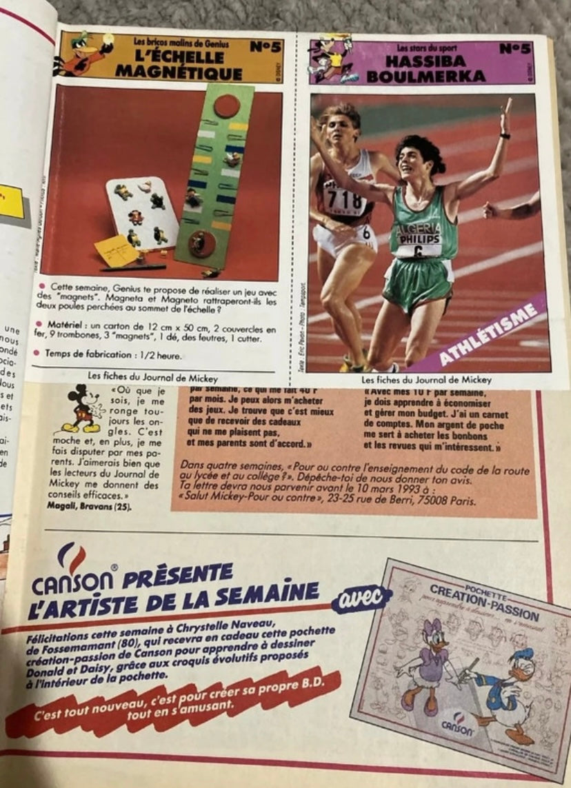 Bd ancienne le journal de Mickey numéro 2123