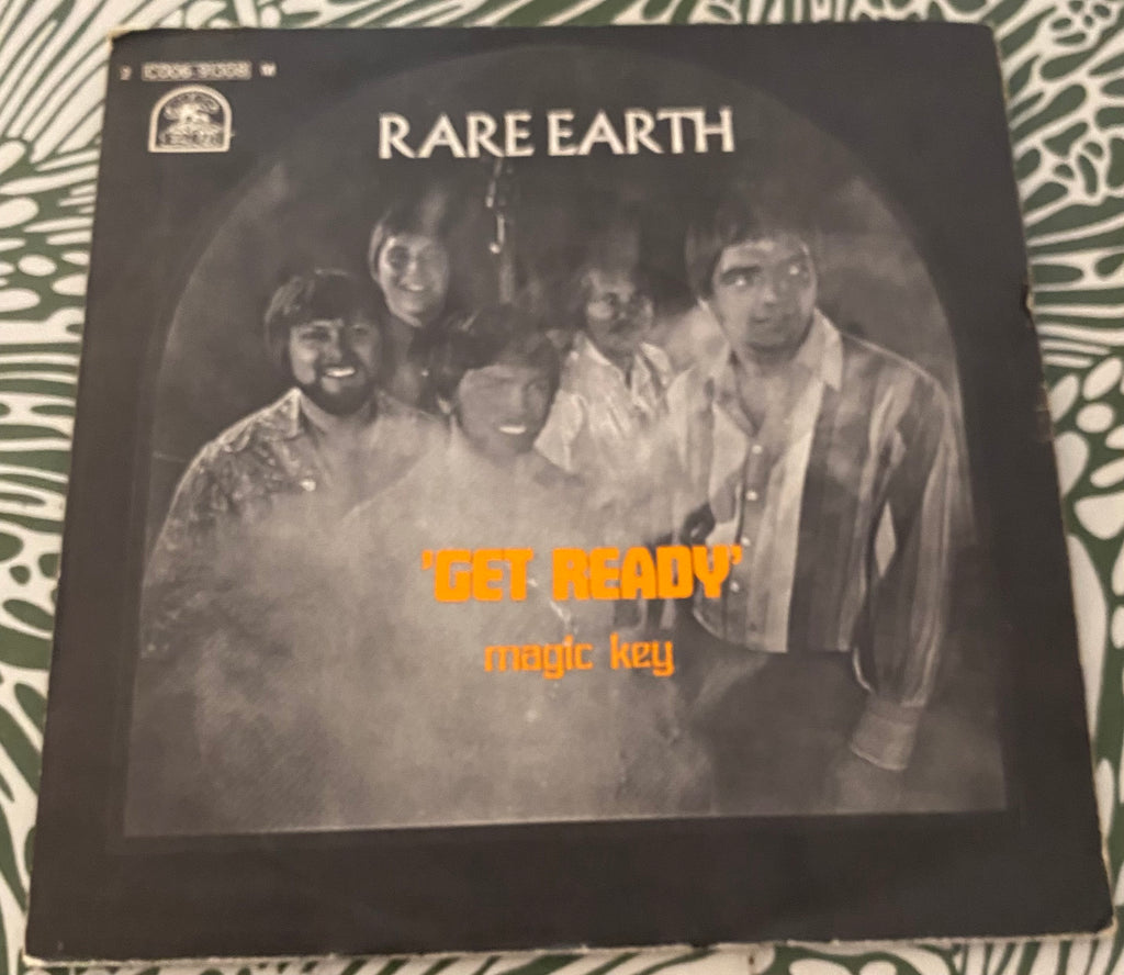 Disque vinyle 45 Tours Rare Earth. Get ready