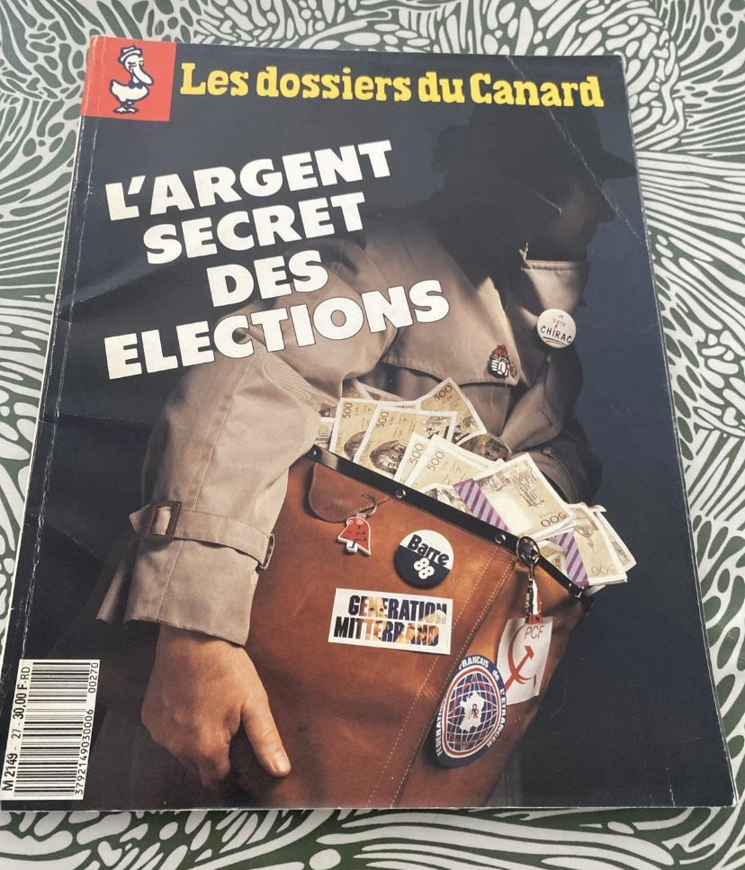 Magazine les dossiers du Canard. L’agent secret des Élection. Numéro 27