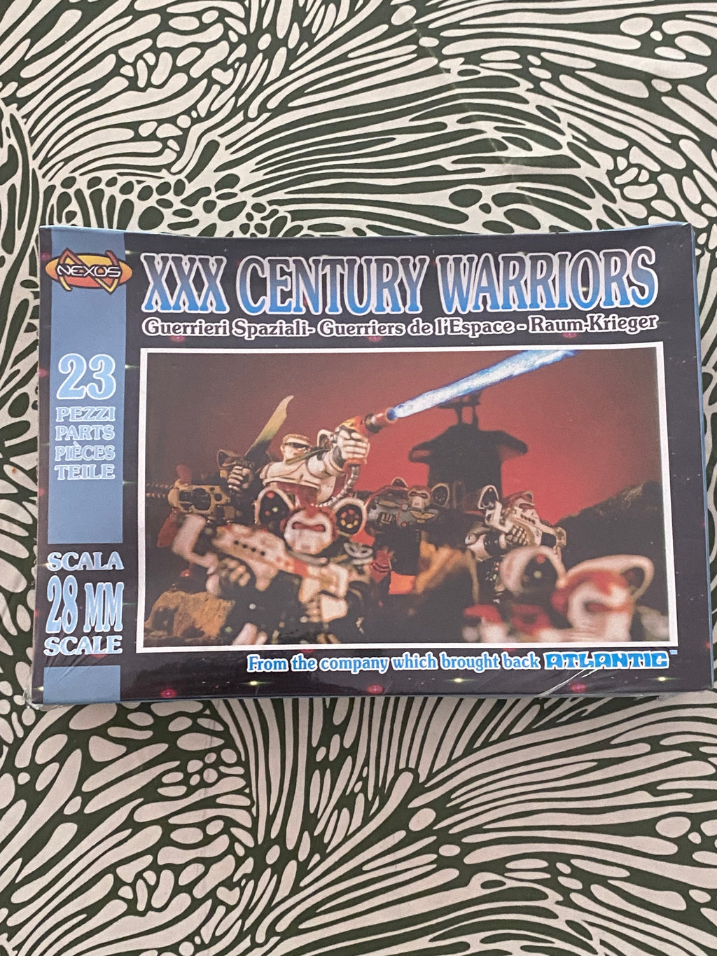 Figurine jeu de rôle. XXX Century Warriors. Guerrier de l’espace