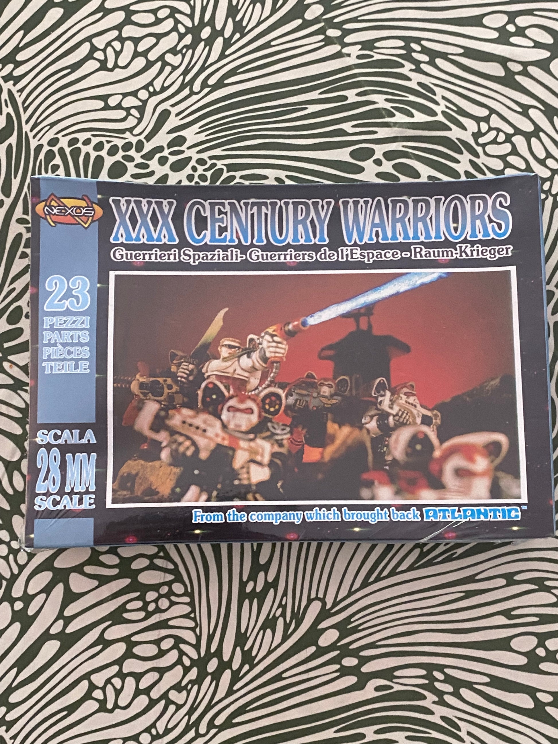 Figurine jeu de rôle. XXX Century Warriors. Guerrier de l’espace