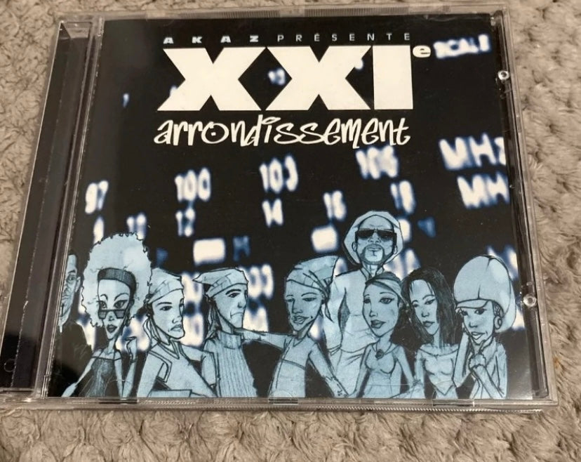 CD musique AKAZ présente XXI Arrondissement