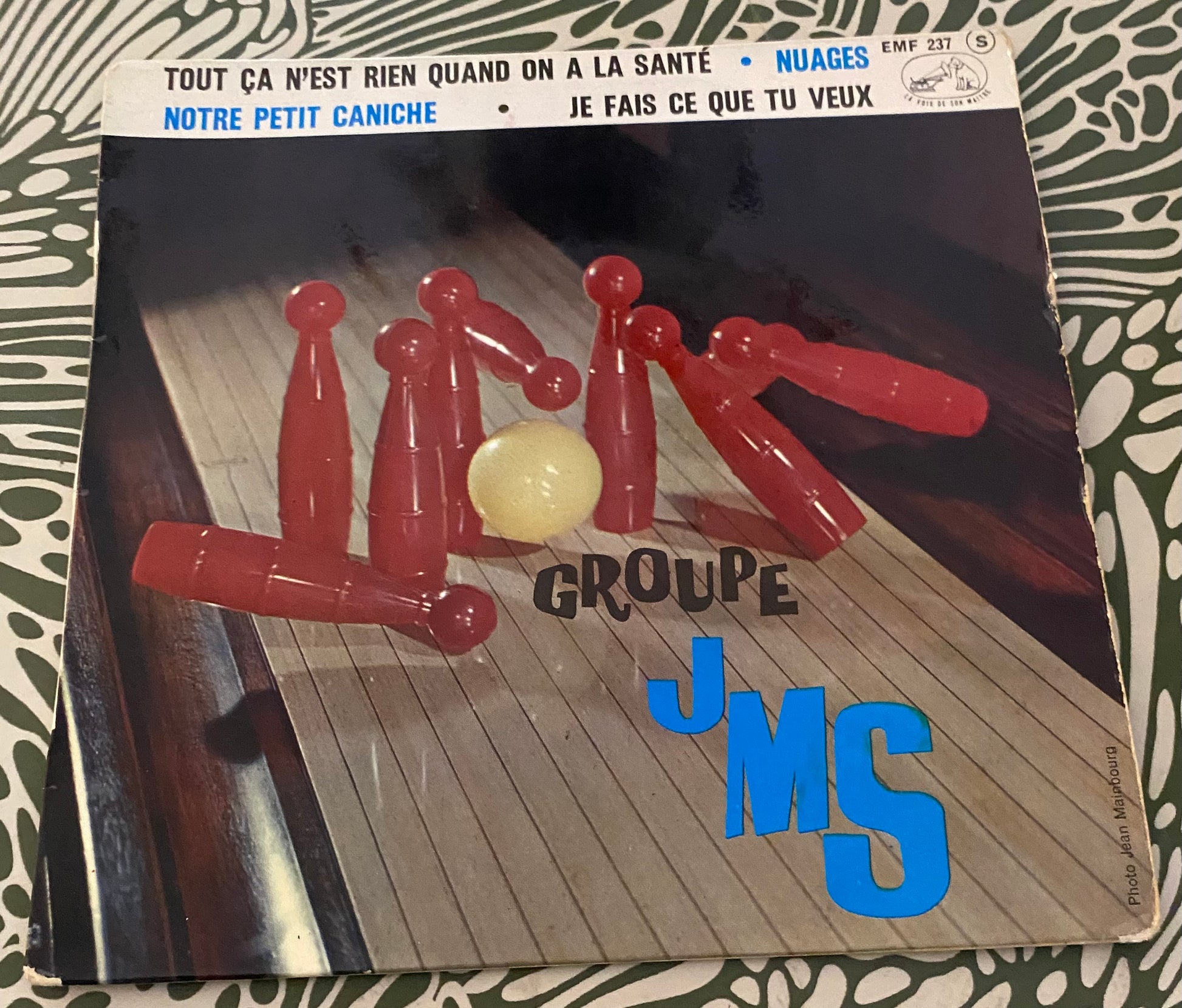 Disque vinyle 45 Tours Groupe JMS. Tout ça n’est rien quand on a la santé