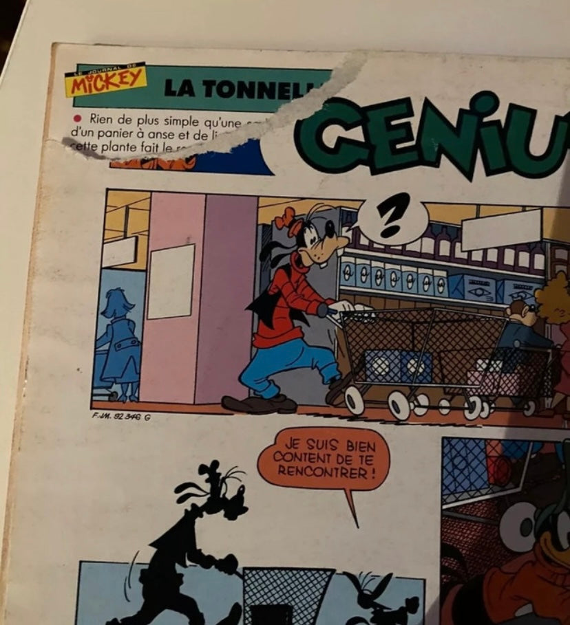 Bd ancienne le journal de Mickey numéro 2107