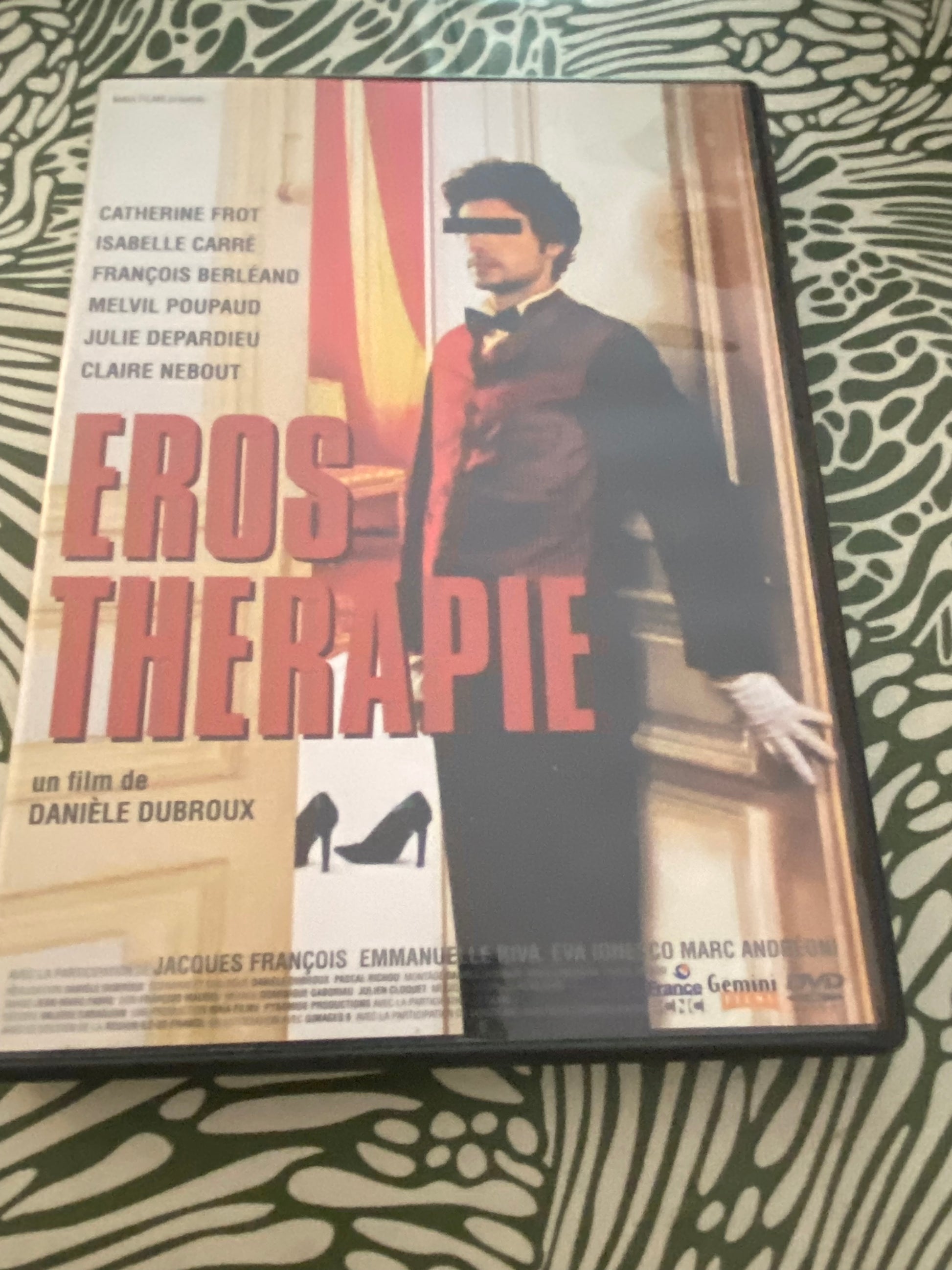 DVD film Éros Thérapie