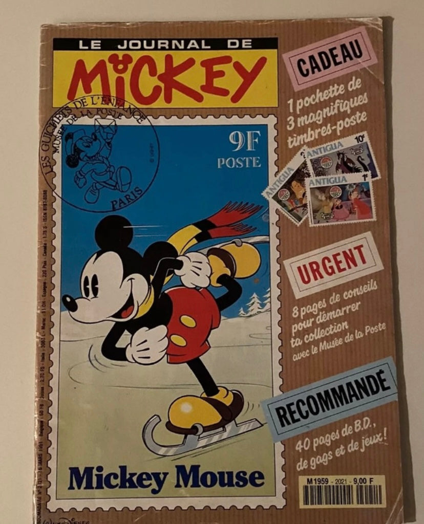 Bd ancienne le journal de Mickey numéro 2021
